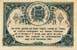 Billet de la Chambre de Commerce de la Creuse - 1 franc - dlibration du 14 fvrier 1920 - lettre B