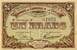 Billet de la Chambre de Commerce de la Creuse - 1 franc - dlibrations du 26 octobre et 19 novembre 1915