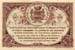 Billet de la Chambre de Commerce de la Creuse - 2 francs - dlibration du 27 juillet 1915