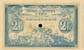 Billet de la Chambre de Commerce d'Oran - 2 francs - délibération du 10 novembre 1915 - spécimen annulé