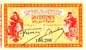 Billet de la Chambre de Commerce de Philippeville - 50 centimes - délibération du 10 novembre 1914 - valeur en lettre au verso + nom d'imprimeur