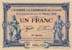 Billet de la Chambre de Commerce de Dijon - 1 franc - dlibration du 6 mars 1916