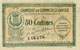 Billet de la Chambre de Commerce de Foix - 50 centimes - délibération du 2 février 1915 - imprimeur Cassan Ainé - n° 146526