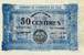 Billet de la Chambre de Commerce de Foix - 50 centimes - délibération du 2 février 1915 - imprimeur Fra & Cie - Chiffres de 3 mm n° 97808