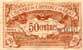 Billet de la Chambre de Commerce du Gers - 50 centimes - délibération du 17 janvier 1918 - série L - n° 137257