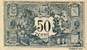 Billet de la Chambre de Commerce du Gers - 50 centimes - délibération du 18 novembre 1914 - série G