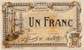 Billet de la Chambre de Commerce de Granville - 1 franc - dlibration du 3 octobre 1916