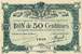 Billet de la Ville du Havre et Chambre de Commerce du Havre - 50 centimes - 1916 - numéro 24283