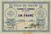 Billet de la Ville du Havre et Chambre de Commerce du Havre - 1 franc - numéro 116,479