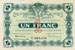 Billet de la Ville du Havre et Chambre de Commerce du Havre - 1 franc - 1920 - mission de remplacement du 15 janvier 1920 - n 069,456