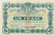 Billet de la Ville du Havre et Chambre de Commerce du Havre - 1 franc - 1920 - émission de remplacement du 18 août 1920 - n° 124,906