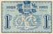 Billet de la Chambre de Commerce du Mans - 1 franc - 24 janvier 1922