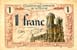 Billet des Chambres de Commerce de la Marne (Reims et Châlons-sur-Marne) - 1 franc - remboursable jusqu'au 1er janvier 1926