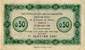 Billet de la Chambre de Commerce de Nancy - 50 centimes - 1er janvier 1921 - filigrane Abeilles - série 25O