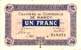Billet de la Chambre de Commerce de Nancy - 1 franc - 1er janvier 1921 - sans filigrane - série 27P