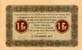 Billet de la Chambre de Commerce de Nancy - 1 franc - 7 décembre 1915 - variété à 3 lettres de série