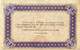 Billet de la Chambre de Commerce de Nancy - 2 francs - 11 novembre 1918