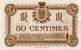 Billet de la Chambre de Commerce de Narbonne - 50 centimes - délibération du 2 octobre 1919 - série R