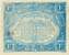 Billet de la Chambre de Commerce de Nîmes - 1 franc - délibération du 4 juin 1915 - 1915-1920 - numéro en bleu - série 44