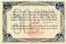 Billet de la Chambre de Commerce de Rochefort-sur-Mer - 50 centimes - délibération du 28 octobre 1915 - 3ème série