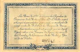 Billet de la Chambre de Commerce de La Roche-sur-Yon & de la Vendée - 25 centimes - émission de 1916 - série G
