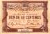 Billet de la Chambre de Commerce du Tréport - 50 centimes - série C - sans numéro d'émission