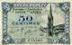Billet de la Chambre de Commerce de Tulle et Ussel 50 centimes - s�rie A - huiti�me �mission - num�ro 175,563