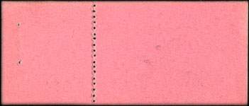 Bon de nécessité de Moulins - O. P. G. (Officiers Prisonniers de Guerre) - C. M. N° 38 823 P. G. du 15 Mai 1916 - n° 4042 - 50 centimes (avec talon) - dos