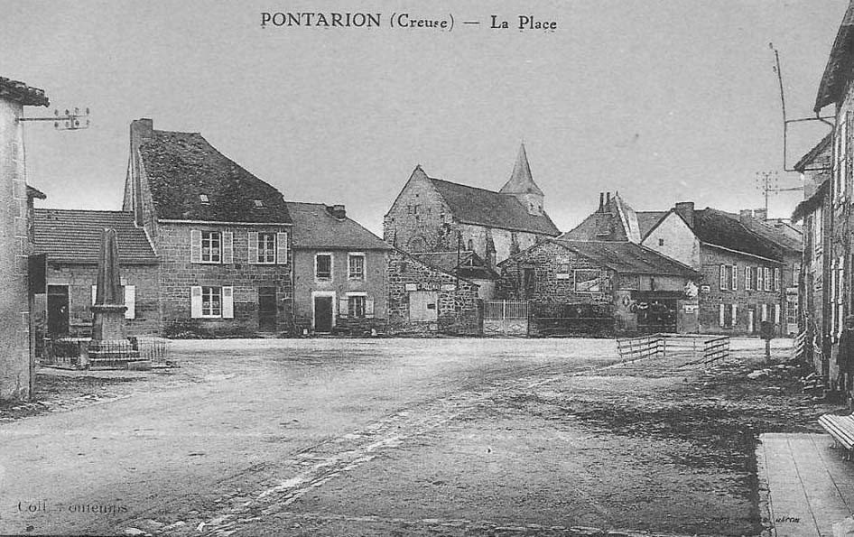 Pontarion (Creuse - d�partement 23) - La Place