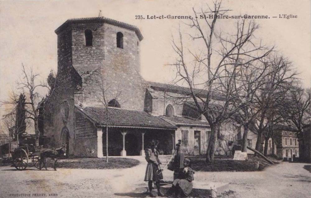 Saint-Hilaire-de-Lusignan / Saint-Hilaire-sur-Garonne (47450 - Lot-et-Garonne) - Eglise