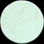 Bon de la Ville de Sos - 5 centimes - Sos (Lot-et-Garonne - d�partement 47) - dos