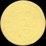 Bon de la Ville de Sos - 10 centimes - Sos (Lot-et-Garonne - d�partement 47) - dos