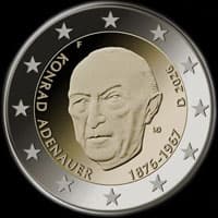 Allemagne 2026 - Konrad Adenauer - 2 euro comm�morative