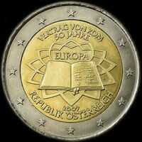 Autriche 2007 - 50 ans du Traité de Rome - 2 euro commémorative
