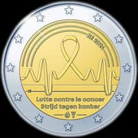 Belgique 2024 - Lutte contre le Cancer - 2 euro commmorative