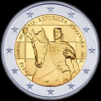 Croatie 2025 - 1100&nbsp;ans du Royaume de Croatie et du couronnement du Roi&nbsp;Tomislav&nbsp;1er - 2 euro comm�morative