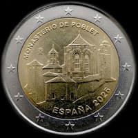 Espagne 2026 - Monast�re de Poblet - 2 euro comm�morative