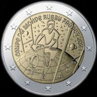 France 2023 - Coupe du Monde de Rugby - 2 euro commémorative