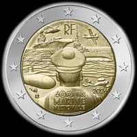 France 2026 - 400 ans de la Marine nationale - 2 euro comm�morative