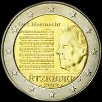 Luxembourg 2013 - Hymne National - 2 euro commémorative