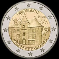 Monaco 2025 - Comt� de Carlad�s - 2 euro comm�morative