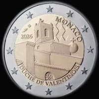 Monaco 2026 - Duch� de Valentinois - 2 euro comm�morative