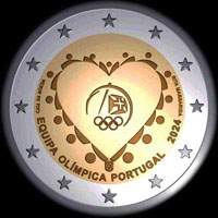 Portugal 2024 - Equipe Olympique Portugaise - 2 euro commémorative