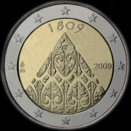 Finlande 2009 - 200 ans de l'Autonomie et des Institutions - 2 euro commémorative