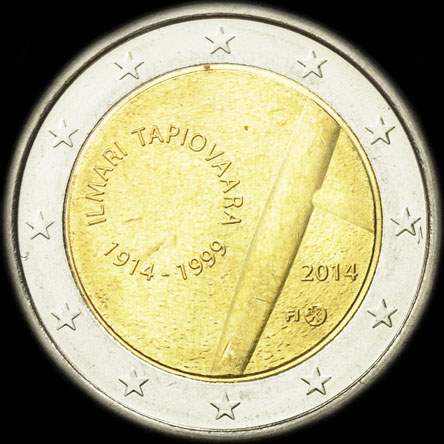 Finlande 2014 - 100 ans d'Ilmari Tapiovaara - 2 euro commémorative