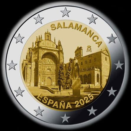 Espagne 2025 - Vieille ville de Salamanque - 2 euro comm�morative