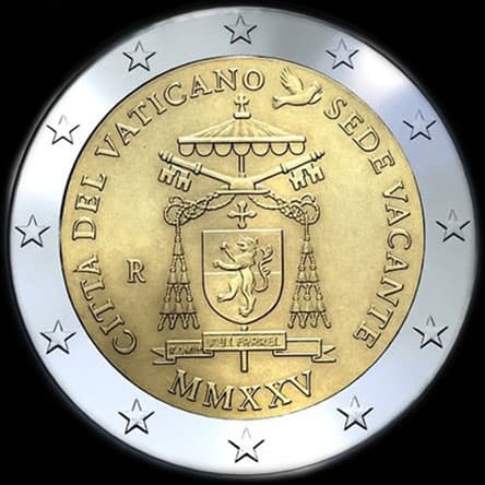 Vatican 2025 - Sede Vacante 2025 - 2 euro comm�morative