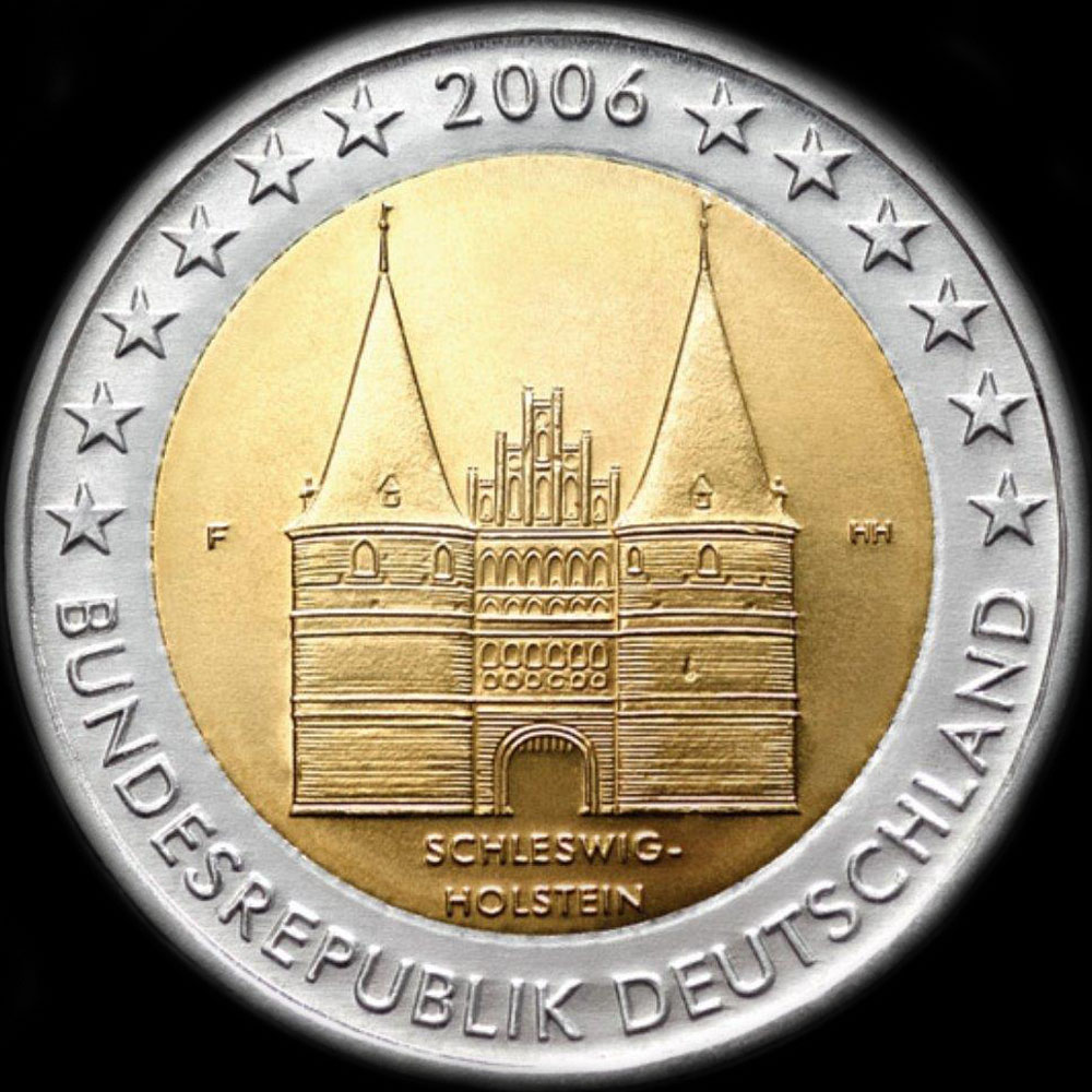 Allemagne 2006 - Schleswig-Holstein - 2 euro commmorative