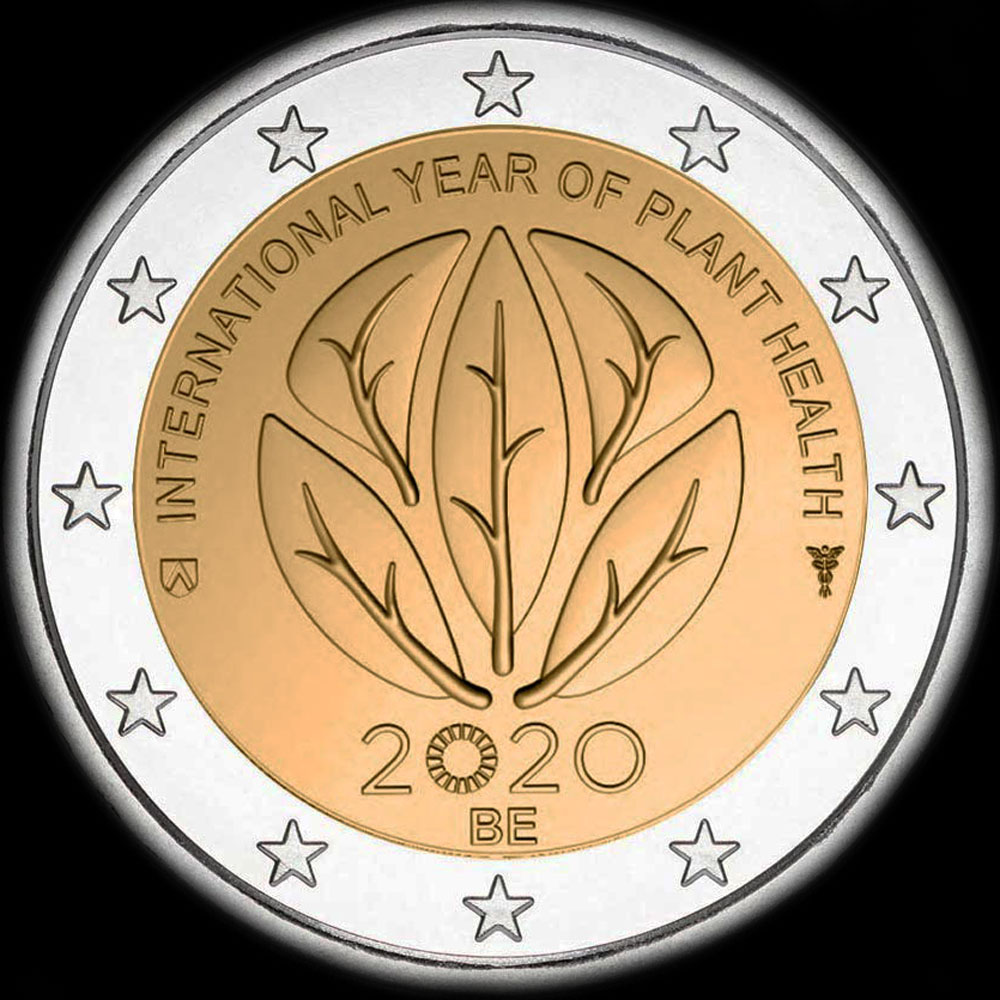 Belgique 2020 - Anne Internationale de la Sant des Plantes - 2 euro commmorative