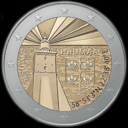 Estonie 2027 - Comt� de Hiiumaa - 2 euro comm�morative